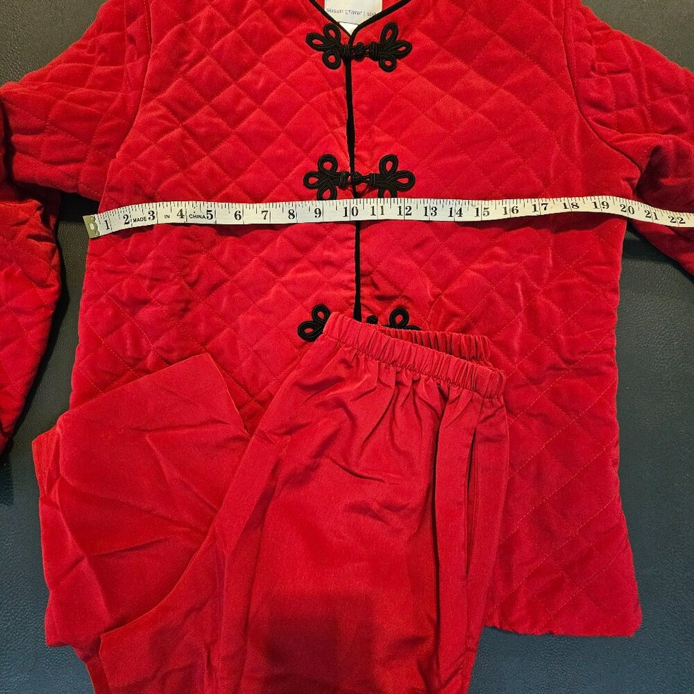 Susan Graver Red Set - Picture 1 of 6